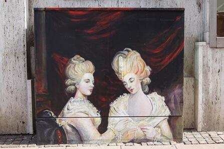 Motiv: Amour & Paix Standort: Schlossstraße/Kaiserstraße, Rastatt